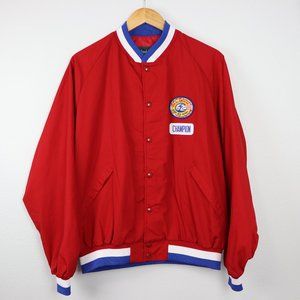 Dunbrooke Vintage 1999 All-American 62nd Soap Box Derby Champion Red Jacket XL